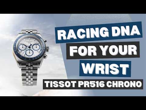 TISSOT releases another HIT! The PR516 Automatic Chronograph in Blue!
