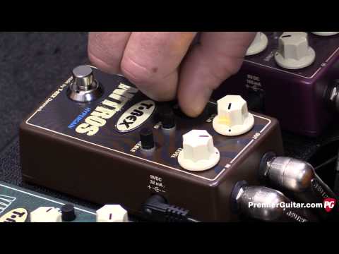 NAMM '15 - T-Rex Effects Diva Drive, Nitros Hypergain, & Tunemaster Demos