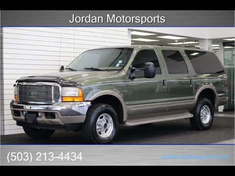 2001 Ford Excursion Limited  2-OWNER* 100% RUST FREE* FULLY LOADED LIMITED 7.3L* 4X4* FRESH FULL SERVICE W/ NEW BRAKES-ROTORS-CALIPERS* COOLANT FLUSH* AC CHARGE* NEW TIRES* ALL BOOKS & KEYS* 100% RUST & CORROSION FREE