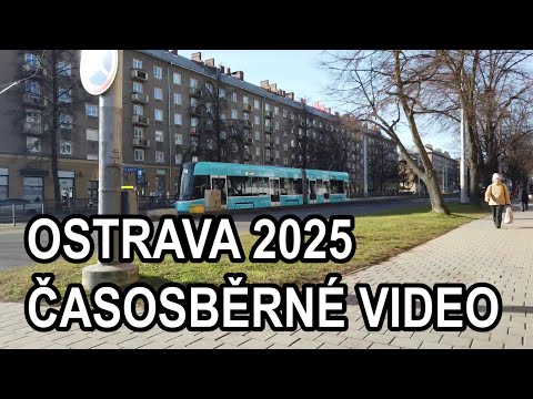 Časosběrná Procházka Ostravou 2025 | Poruba 40 Minut v 1 Minutě