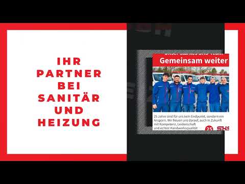 SHS Sanitär u. Heizungsbau Stein GmbH YouTube-Vdeominiatur 3