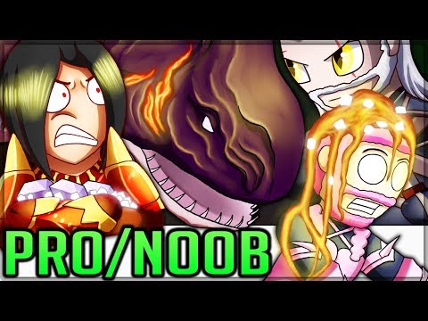 WHY IS GREATEST LAVASIOTH - Anniversary Special - Pro and Noob VS Monster Hunter World Multiplayer!