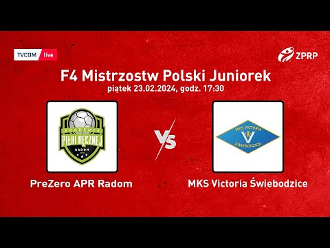 (RETRANSMISJA) PreZero APR Radom - MKS Victoria Świebodzice (półfinał)