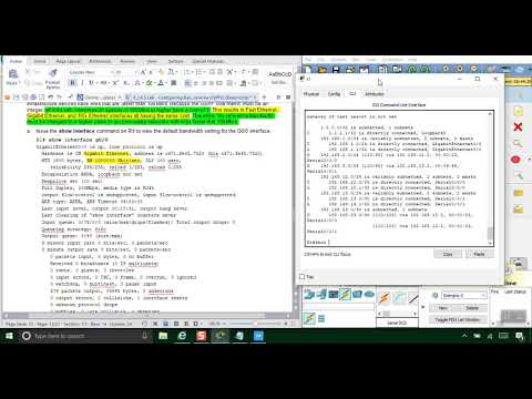 Lab Configuring Basic Single Area OSPFv2 12
