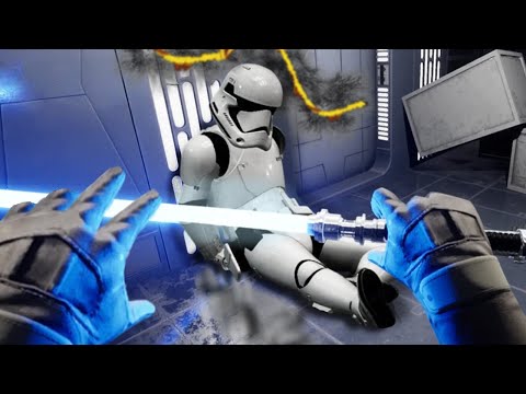 The Star Wars VR Game We Always Wanted - Jedi Fallen Order VR Gameplay