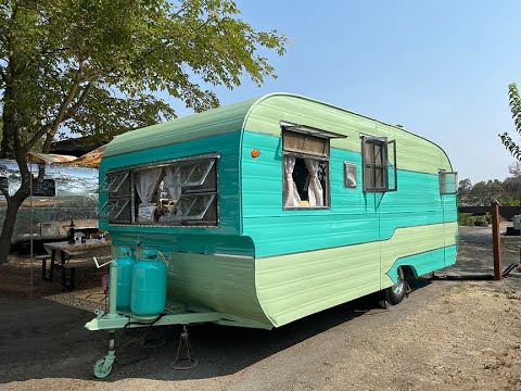 1957 Jewel Vintage Camper Trailer