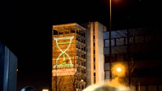 preview picture of video 'Hochhaus in Aarau Sprecherhof fällt nach 45 Jahre in sich zusammen'