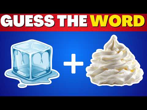 Guess The WORD By Emojis? 🤔 Words Emoji Quiz Challenge | Kids Learning  Quiz