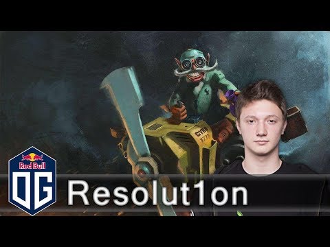 OG.Resolut1on Gyrocopter Gameplay - Ranked Match - OG Dota 2.