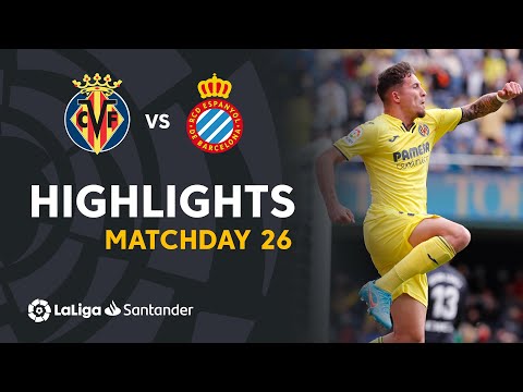 FC Villarreal 5-1 RCD Real Club Deportivo Espanyol...