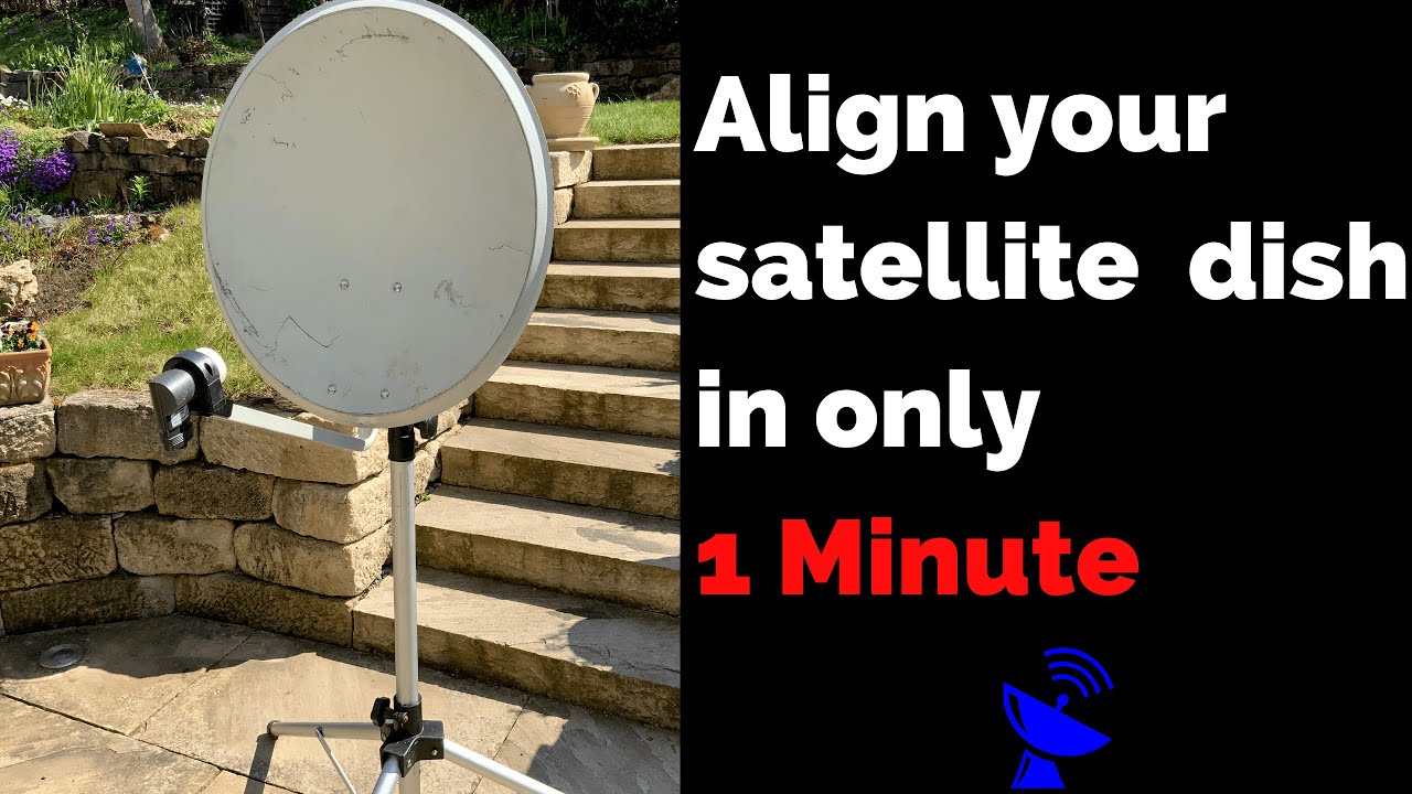 Align your satellite dish in 1 minute !! With the free application 