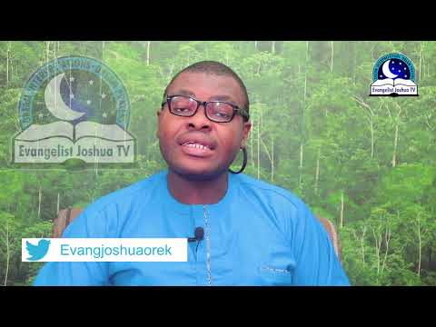 DREAM OF BEING IN A CAGE - Welcome To Evangelist Joshua TV