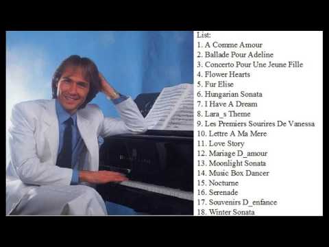 Nhạc không lời- Những bản nhạc hay nhất của Richard Clayderman