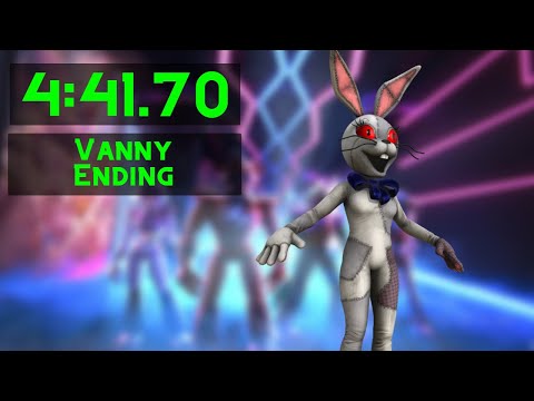 [04:41.70] FNAF Security Breach Vanny Ending Speedrun