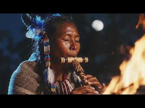 Sacred Fire Drum Circle | Shamanic Ritual Dance & Tribal Drumming under the Moon