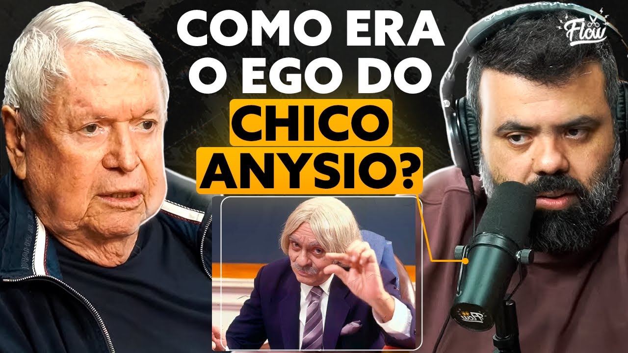Boni SINCERO sobre TRABALHAR com Chico Anysio