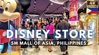The First DISNEY STORE in Southeast Asia - SM MOA [4K Walking Tour] Philippines 