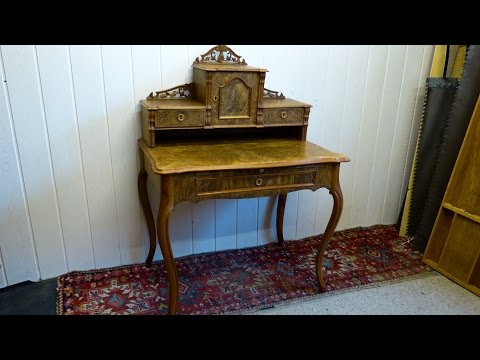 Shellac polishing part 10, matt polishing