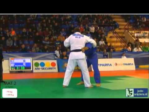 Judo 2013 European Open Minsk: Vakhaviak (BLR) - Metreveli (GEO) [+100kg] semi-final