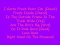 Dorrough Ice Cream Paint Job Lyrics