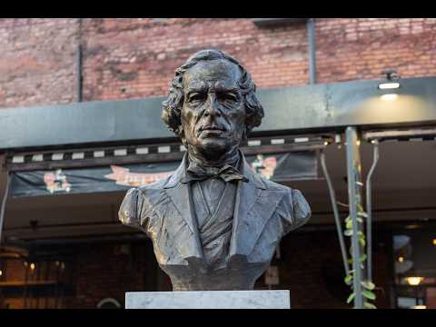 Juan Bautista Alberdi ya tiene su merecido homenaje en una histórica esquina del microcentro