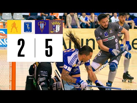 Resum de la primera semifinal de la Copa de la CERS 2017-18 (CP Voltregà 2-5 OC Barcelos)