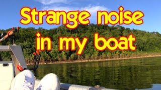 Strange noise in my boat, Could it be drum fish?