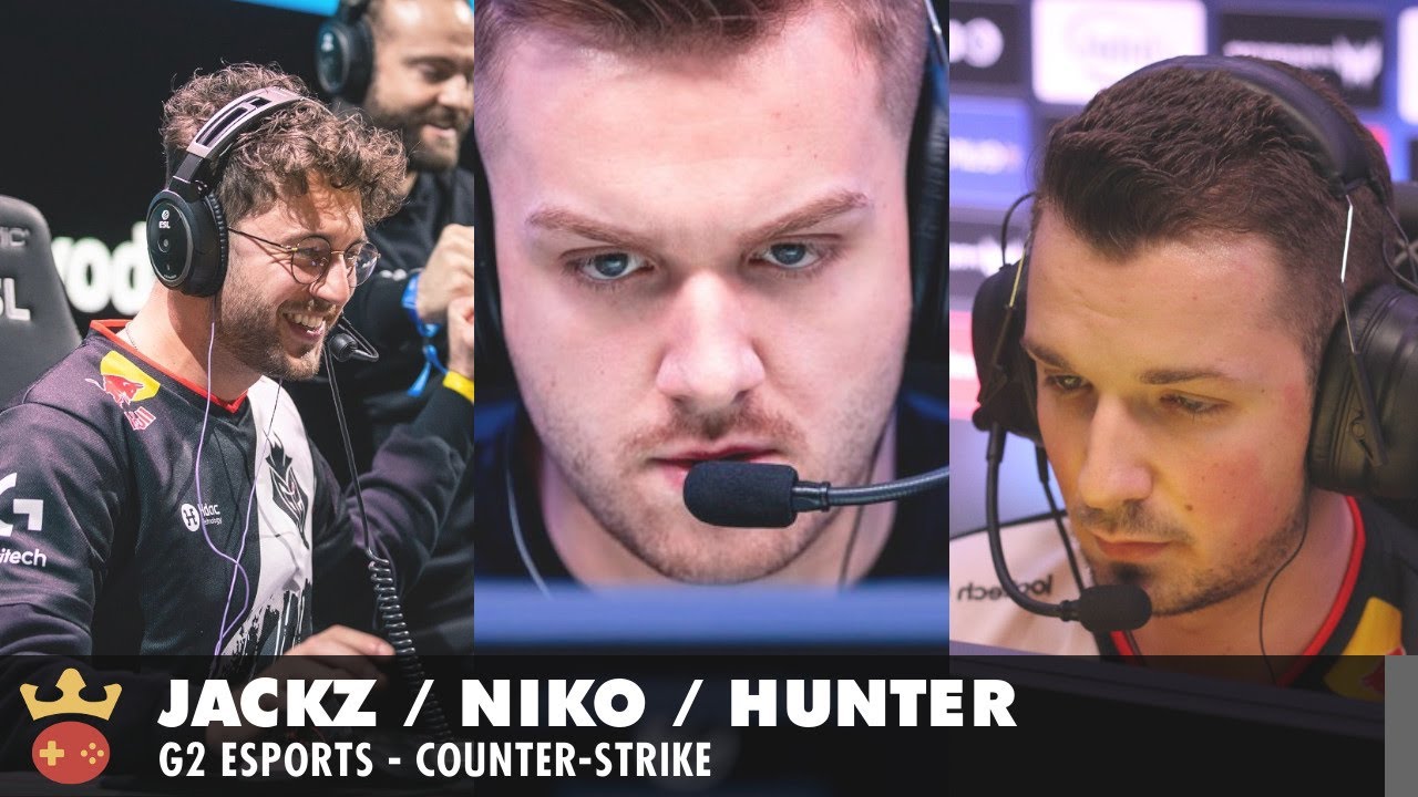 Video of Interview with NiKo, huNter-, and JaCkz from G2 Esports at IEM Cologne 2021