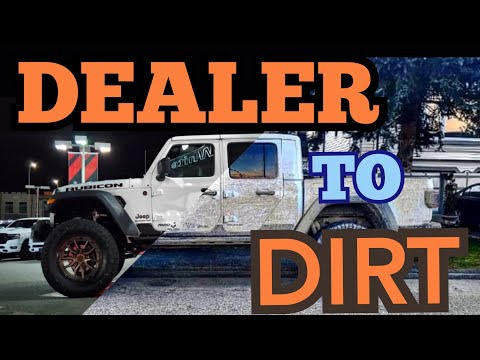From Dealer to Dirt | Off Roading Built Manual Jeep Gladiator Rubicon