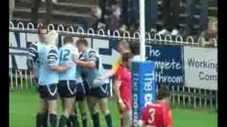 preview picture of video 'Andy Kain's try v Salford'