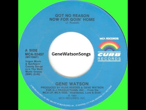 Gene Watson - Got No Reason Now For Going Home (45 Single)