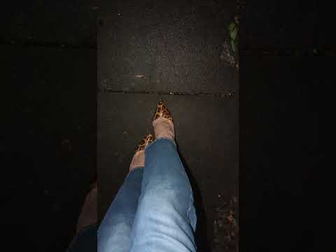 Desperation wetting on way home in Stilettoes of course🤫🙈