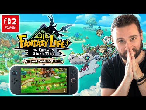 Vidéo Fantasy Life i: The Girl Who Steals Time - Switch 2 Edition [import JP]