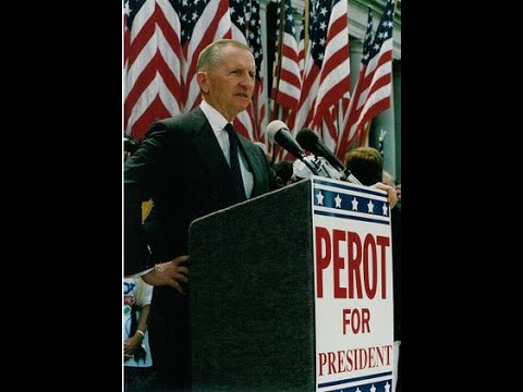 H. Ross Perot running against Donald Trump