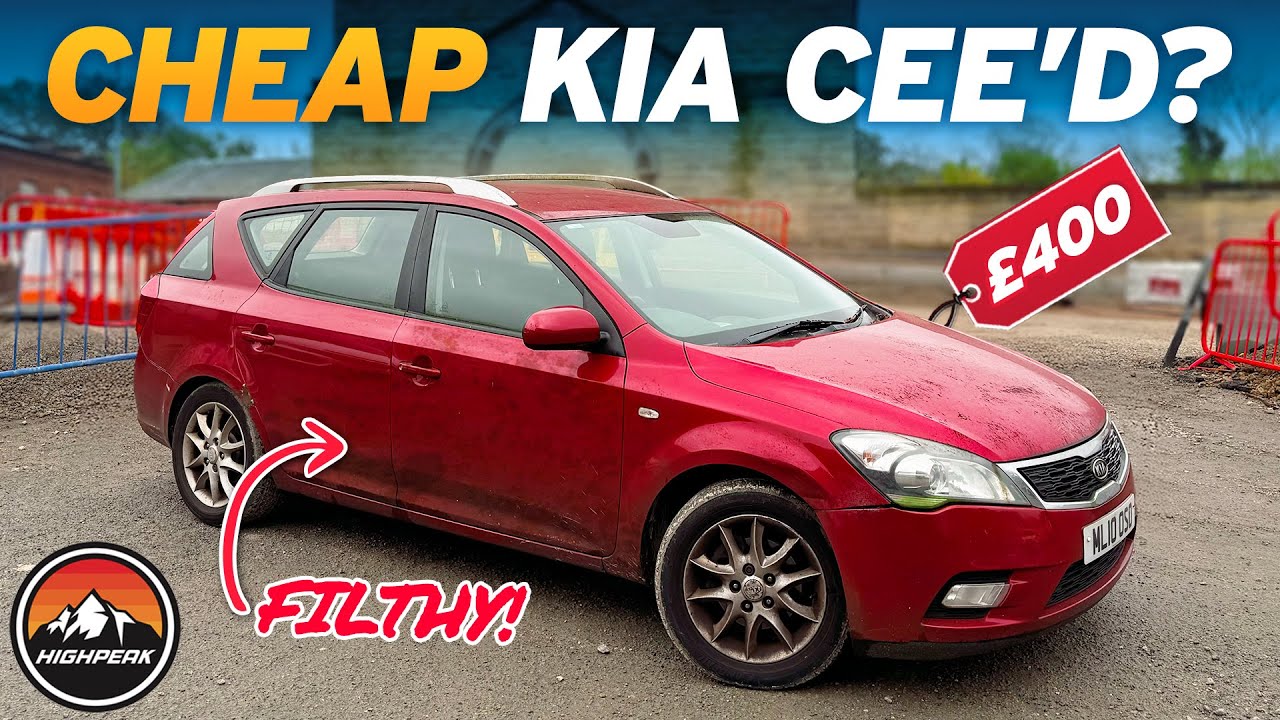 I BOUGHT A CHEAP KIA CEE'D FOR £400... AND IT'S DISGUSTING! 🤢