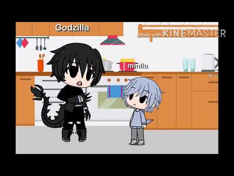Dad am hungry meme (son of Godzilla) (godzilla & minlla)