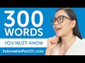 300 Words Every Indonesian Beginner Must Know