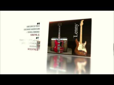 Top 10 most expensive guitars