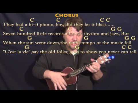 You Never Can Tell (Chuck Berry) Ukulele Cover Lesson in C with Chords/Lyrics - C G