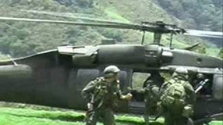 preview picture of video 'Fuerza Aerea Colombiana y Policia en Toribio Cauca.wmv'