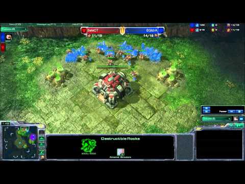 Chrscraft: ASUS ROG Final - IdrA (Z) V/S SeleCT (T) - Game 1