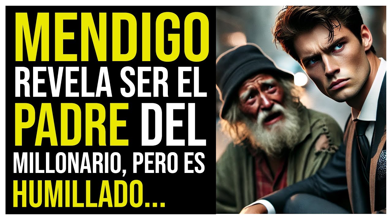 MILLONARIO EXPULSA A MENDIGO Y DESCUBRE QUE ÉL ES SU PADRE BIOLÓGICO. ¡LA VERDAD LO CAMBIA TODO..