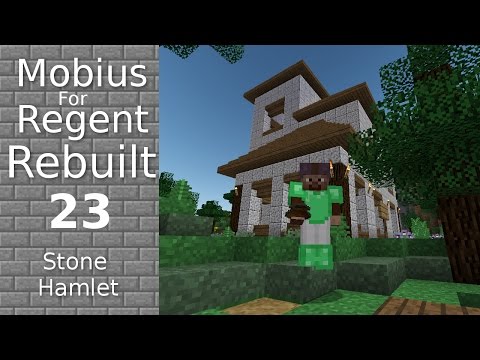 Mobius For Regent Rebuilt: 23 - Stone Hamlet - Inn and Bagelsmore - Modded Minecraft