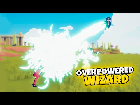 OVERPOWERED WIZARD 1 VS 1 EVERY UNIT | TABS MODDED GAMEPLAY