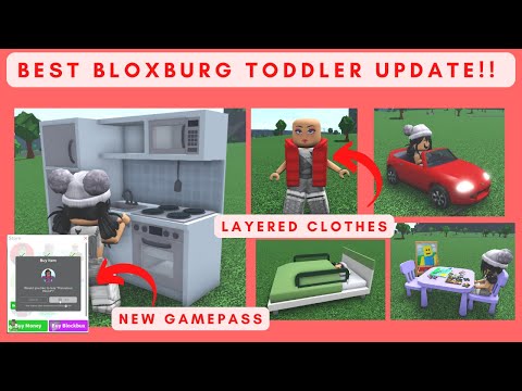 BEST BLOXBURG TODDLER UPDATE ever! 0.10.6  *NEW* spring 2022 [roblox