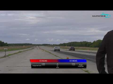 Frans-Henrik Wasström - Dodge Dart GTS vs Jaak Sillaots - Dodge Challenger. Dragrace@EDRAfinals2019