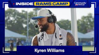 Kyren Williams On Going To Australia, Summer Training & His Recovery Regimen | Inside Rams Camp