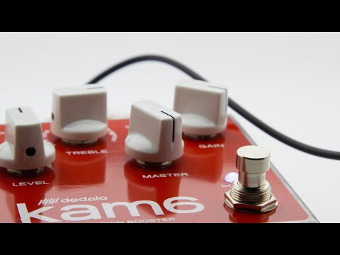 Dedalo Fx - KAM6 - Distortion Booster - Pedal demo