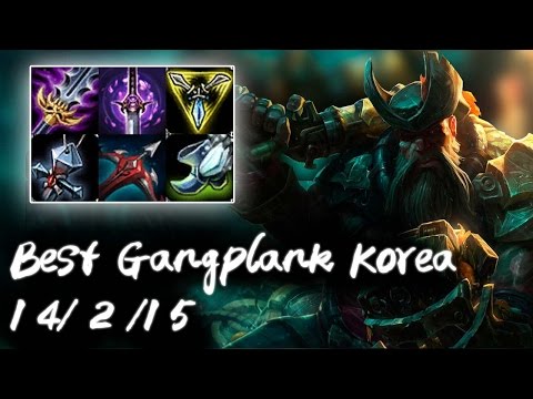 Best Gangplank Korea vs Ekko | Korea High Elo Replays