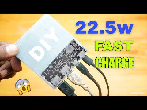 Fastest charge  diy power bank #diy #powerbank #pvc #smartphone #youtube